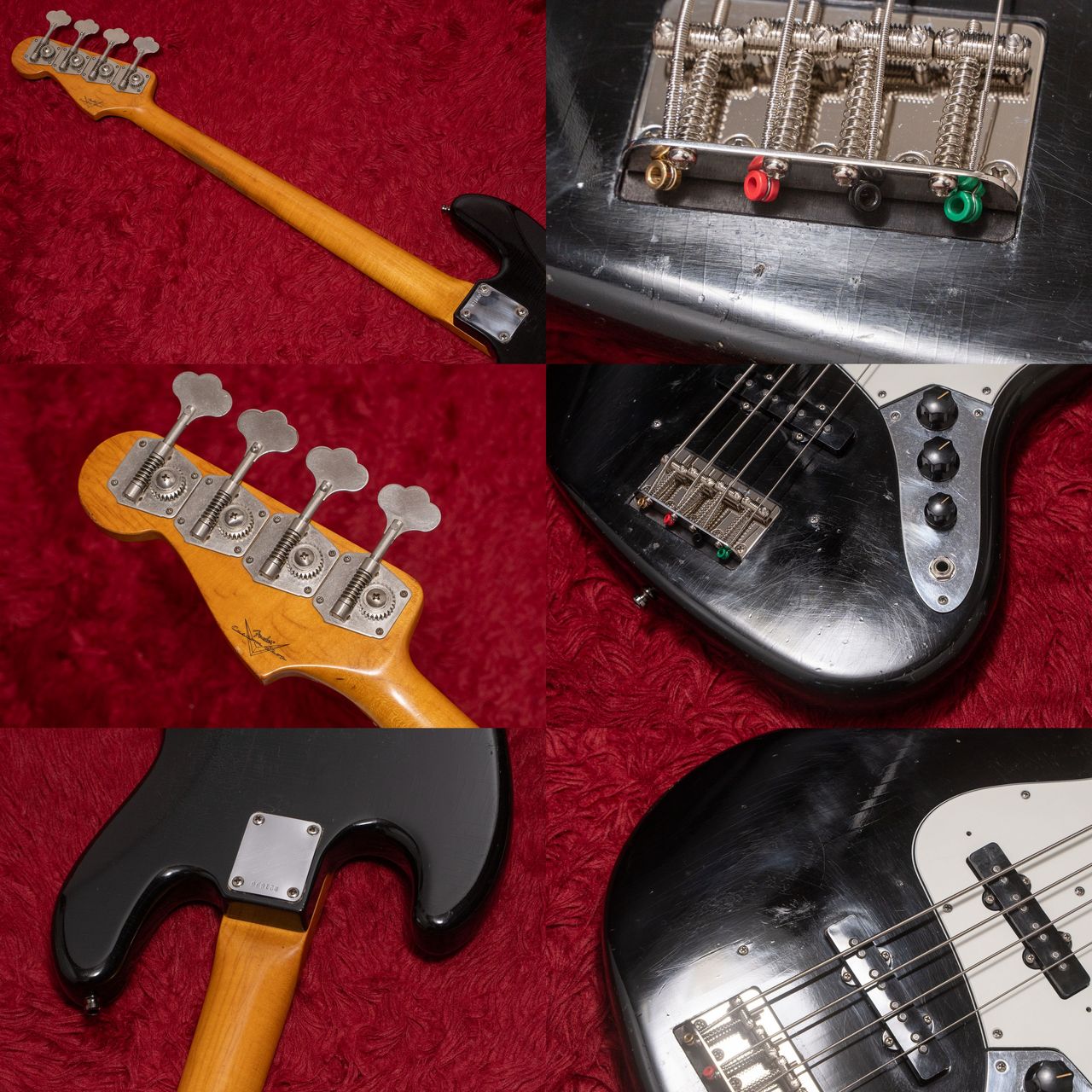Fender Custom Shop 1964 Jazz Bass BLK MH 2004 4.225kg #R21630【GIB 