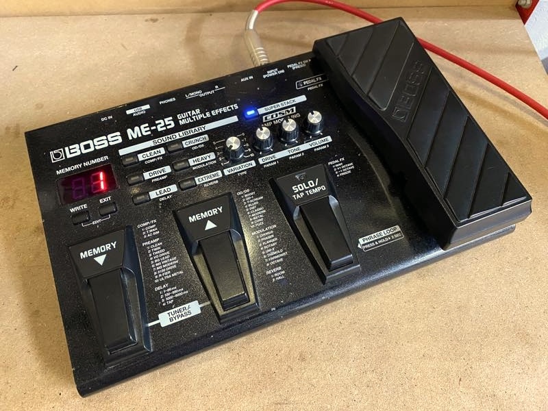 BOSS ME-25 ギターエフェクター　本体のみ Amazon | BOSS Guitar Multiple Effects ギター用マルチ