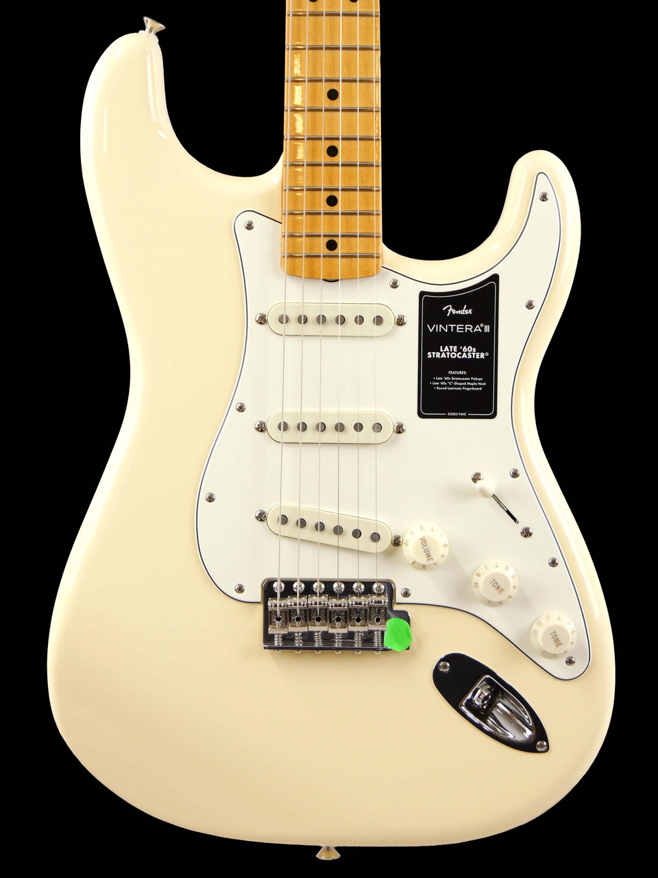Fender Vintera III Late '60s Stratocaster (Olympic White)（新品