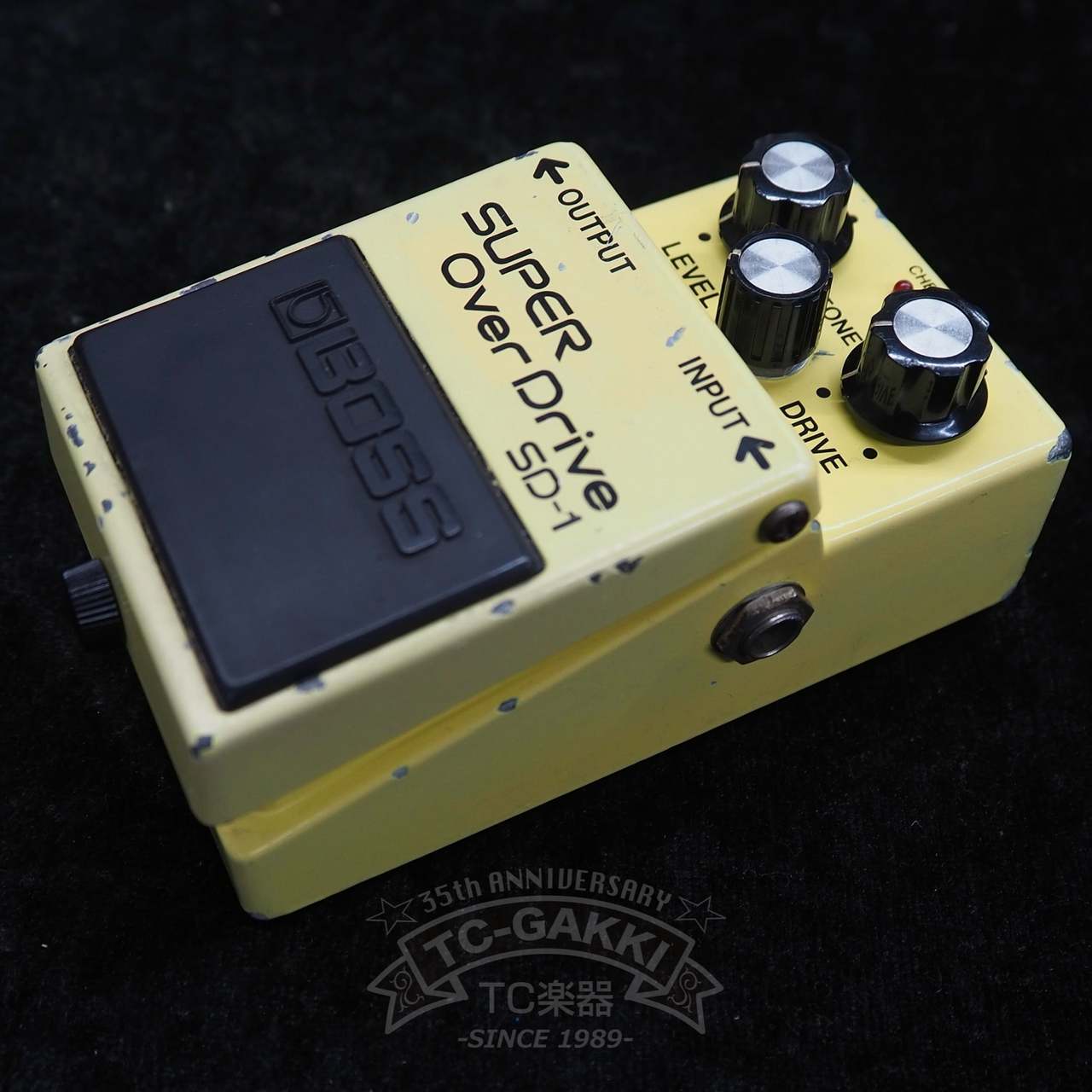 BOSS SD-1 ヴィンテージ品　597300 JRC4558DD BOSS SD-1 SUPER Over Drive (JAPAN/JRC4558DD)（ビンテージ