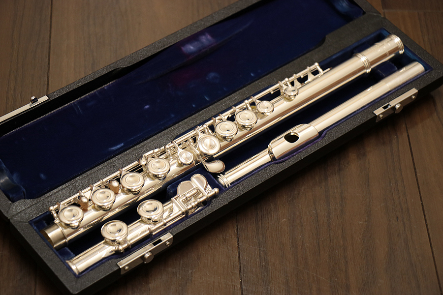 Sankyo 三響 ETUDE 頭部管銀製フルート 【1年保証】 【SN 44290