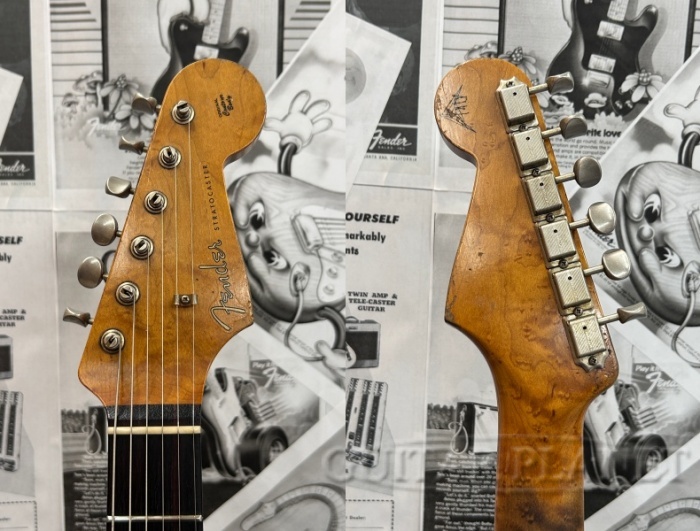 Fender Custom Shop MBS Dual P90 Stratocaster Heavy Relic -Black Fender Custom Shop MBS Dual P90 Stratocaster Heavy Relic -Black