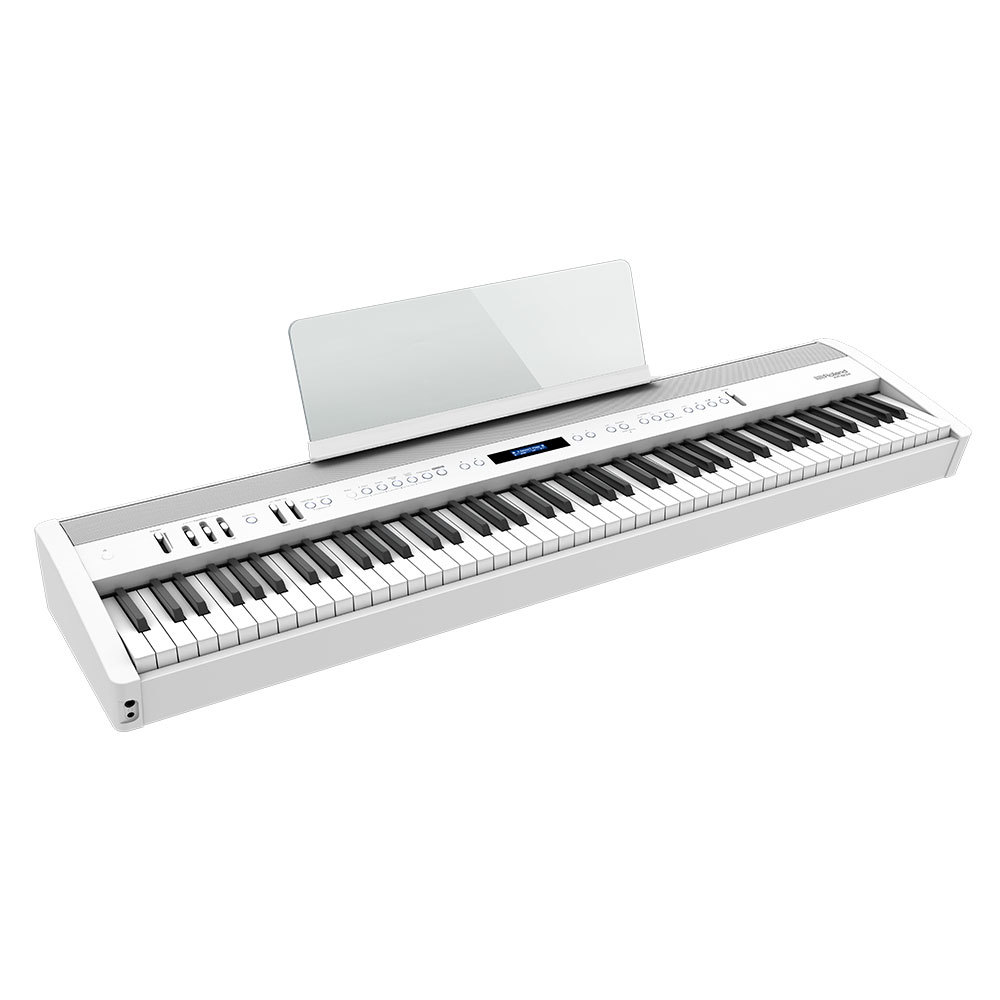 Roland ローランド FP-60X-WH Digital Piano ホワイト デジタルピアノ キーボードスタンド 2点セット [鍵盤  Dset]（新品/送料無料）【楽器検索デジマート】