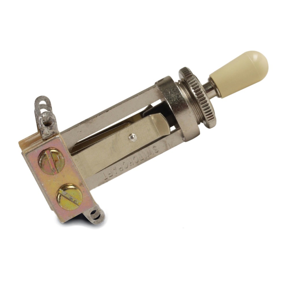 Gibson ギブソン PSTS-020 Toggle Switch Straight Type w/ Cream Switch Cap トグルスイッチ