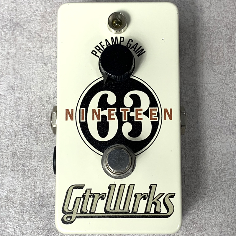 GtrWrks／NINETEEN 63 (19Sixty3preamp) GtrWrks／NINETEEN 63 (19Sixty3preamp) 【公式通販】