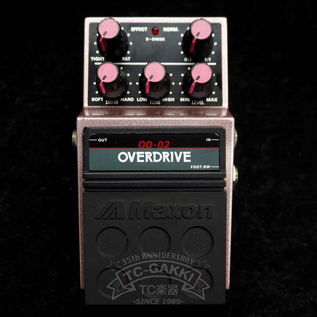 Maxon OD-02 オーバードライブ マクソン ビンテージ 日本製 Maxon OD-02 OVERDRIVE（ビンテージ）【楽器検索デジマート】