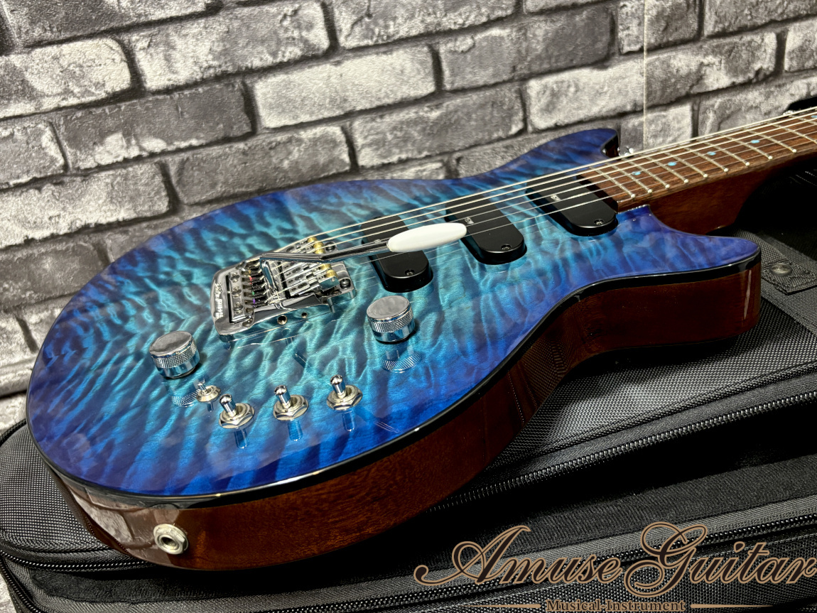 ギター Kz Guitar Works Kz One Semi-Hollow 3S23 Kahler # Blue Burst