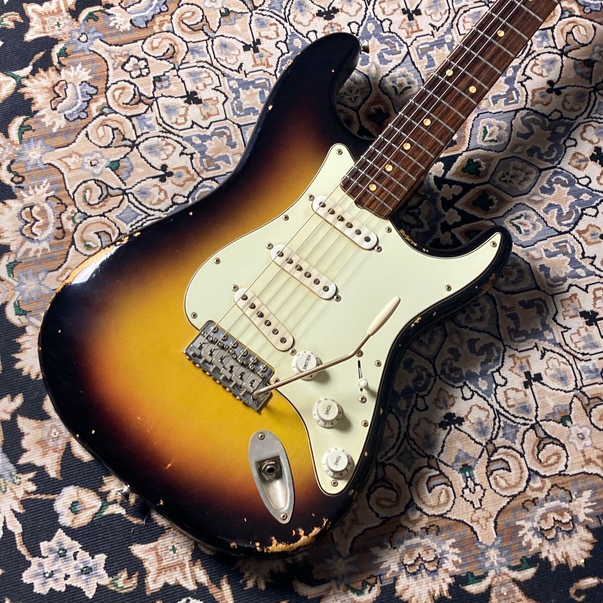 Rebel Relic 59S Series Custom　美品 Rebel Relic 59 S-Series 3-Tone (Faded Red) Sunburst 2022（中古