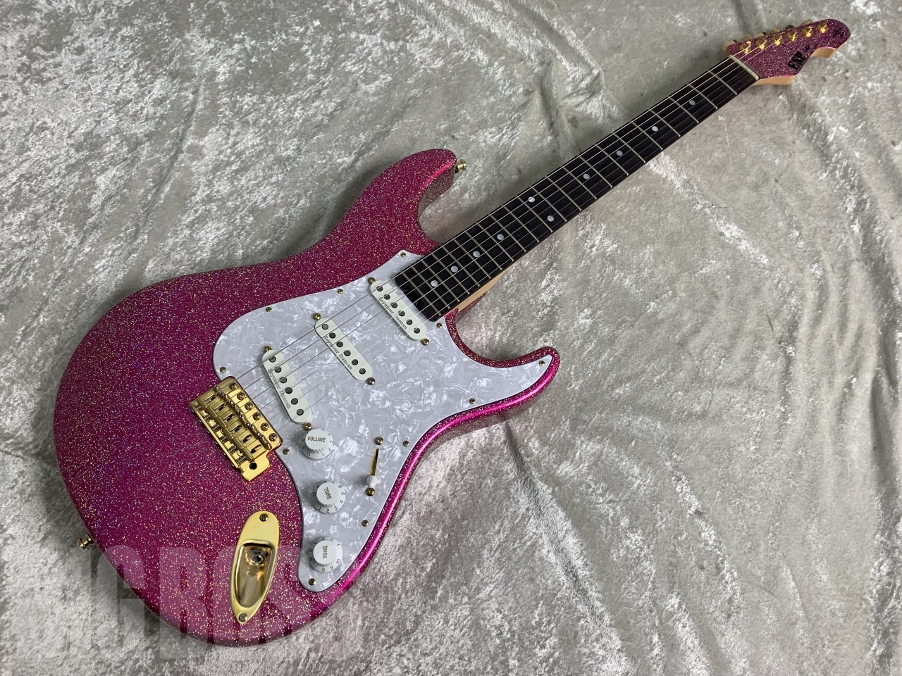 ESP SNAPPER Ohmura Custom/R (Twinkle Pink)（中古/送料無料）【楽器検索デジマート】