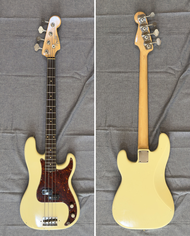Fender Precision Bass REFINISH WHITE 1960 （ビンテージ）【楽器検索