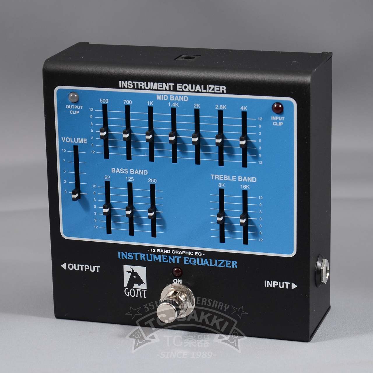 Tidemark Sound Treater グラフィカルイコライザー Tidemark Sound Treater イコライザー【Graphical 3Bands