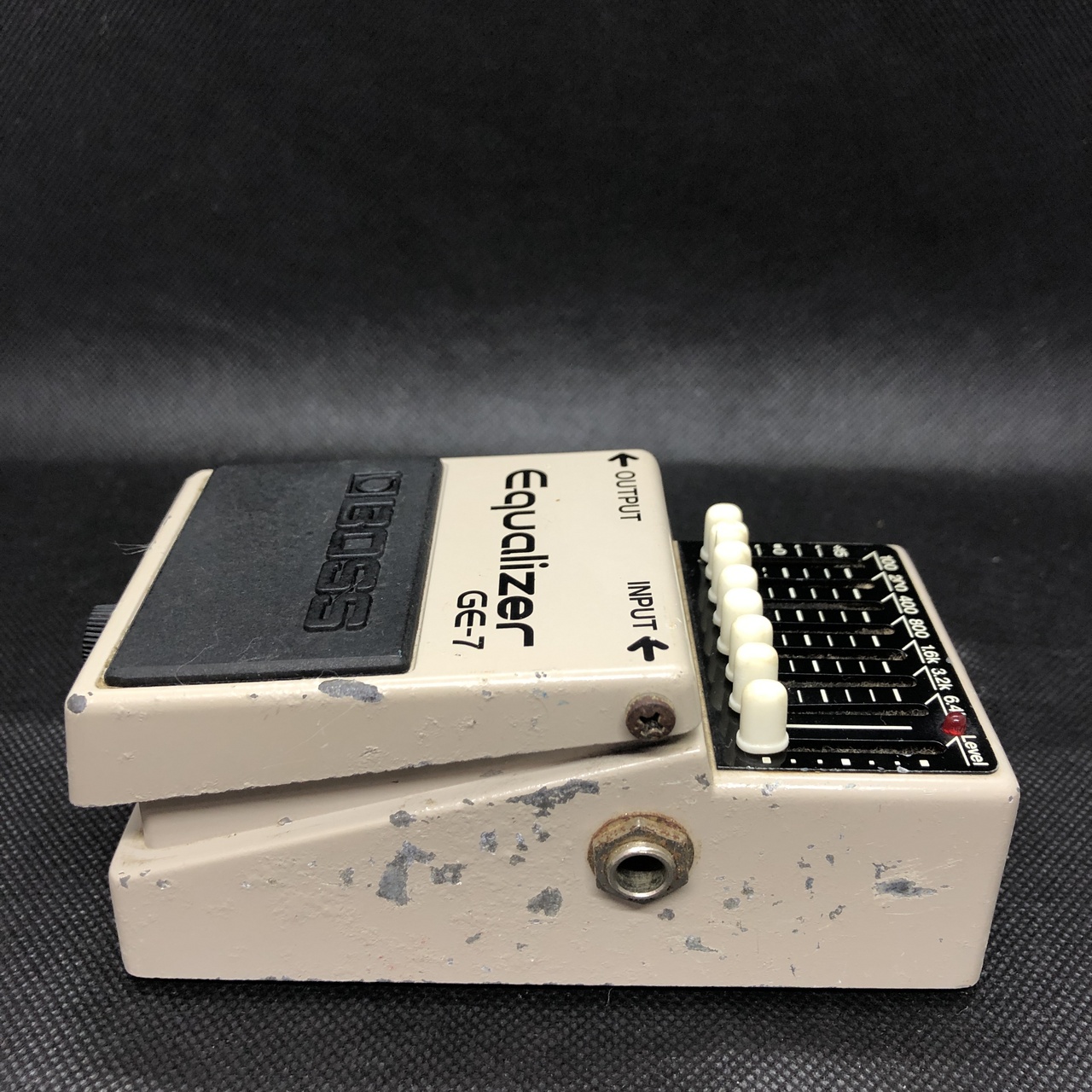 BOSS GE-7 グラフィックイコライザー 日本製 ACA仕様 BOSS GE-7 1981年製 MADE IN JAPAN 黒ラベル ACA電源（ビンテージ/送料