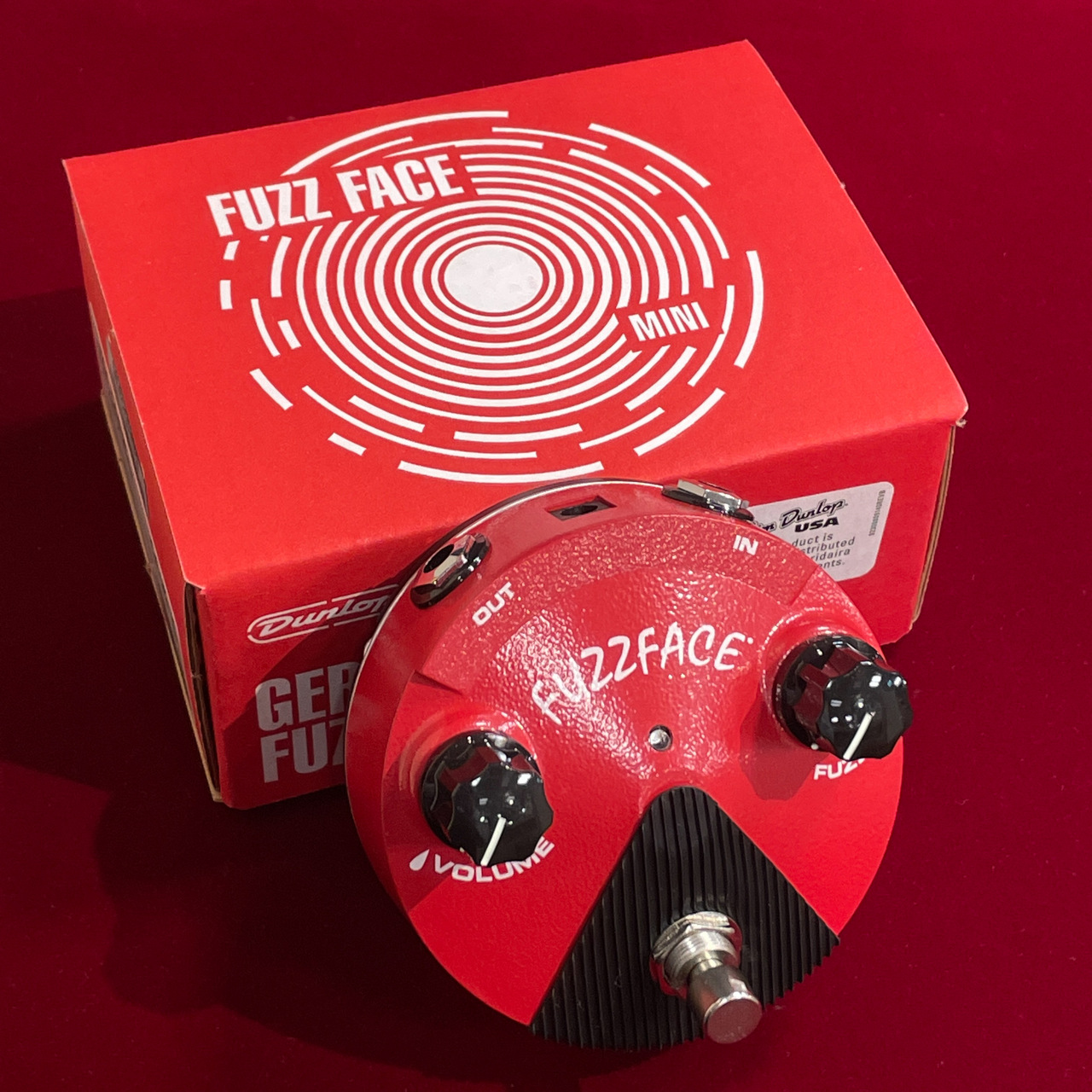 Jim Dunlop Fuzz Face Mini Germanium FFM2 【ゲルマニウム・ファズフェイス 】（新品/送料無料）【楽器検索デジマート】