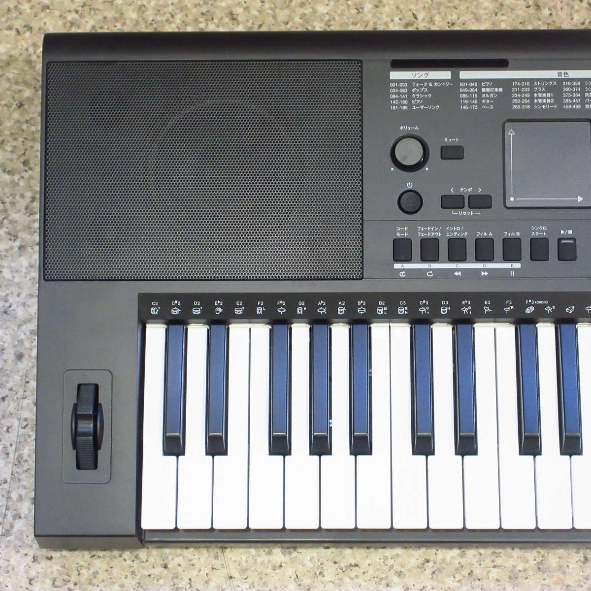 PLAYTECH PTK500 タッチレスポンス付き☆61鍵キーボード 【横浜店