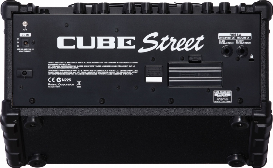 Roland Cube Street Black CUBE-ST Battery Powered Stereo Amplifier