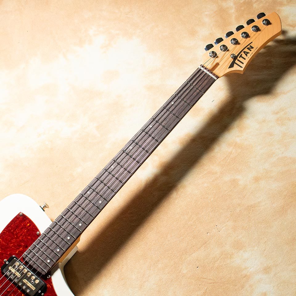 Titan Guitars KR-1 Custom White w/ Lollar Gold Foil/Chicago
