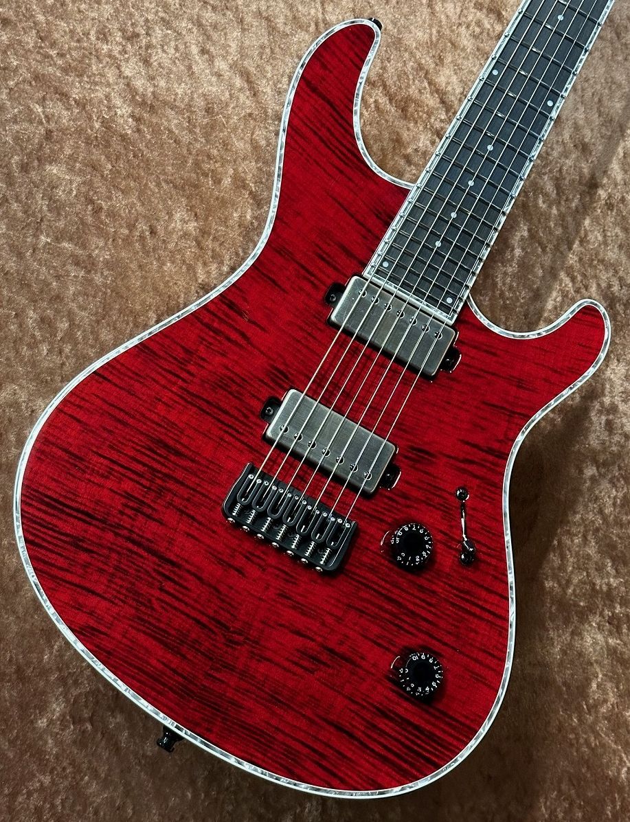 MAYONES Regius 7 -Trans Dirty Red Gloss-（新品/送料無料）【楽器 