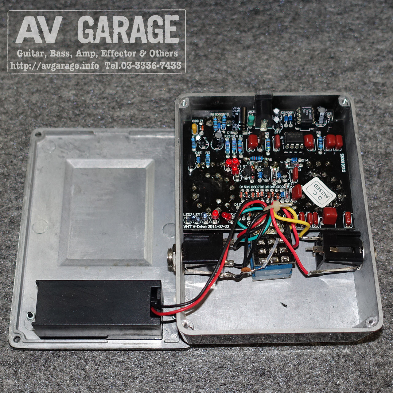 VHT V-DRIVE Over Drive Pedal（中古）【楽器検索デジマート】