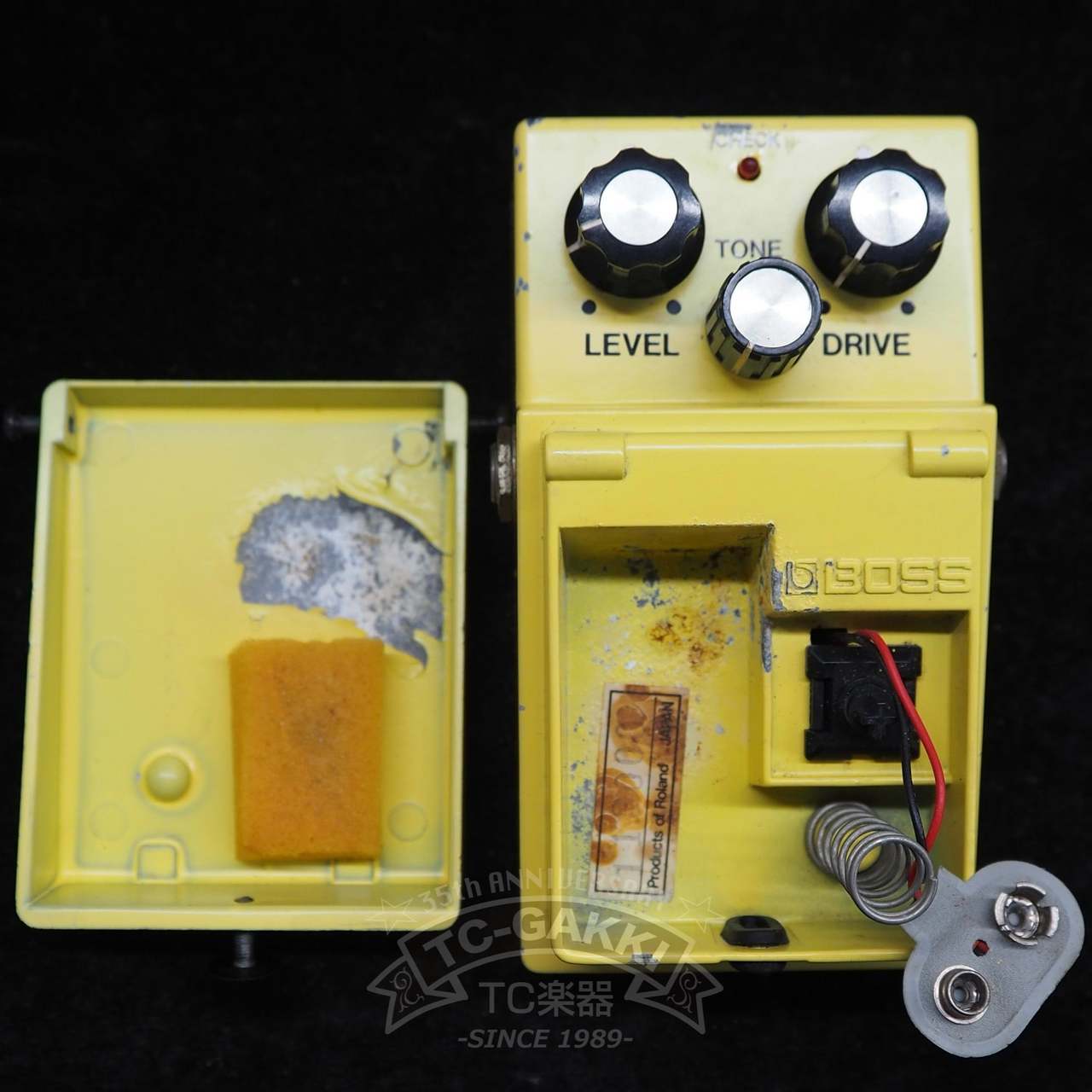 BOSS SD-1 SUPER Over Drive (JAPAN/NEC C4558C)（ビンテージ