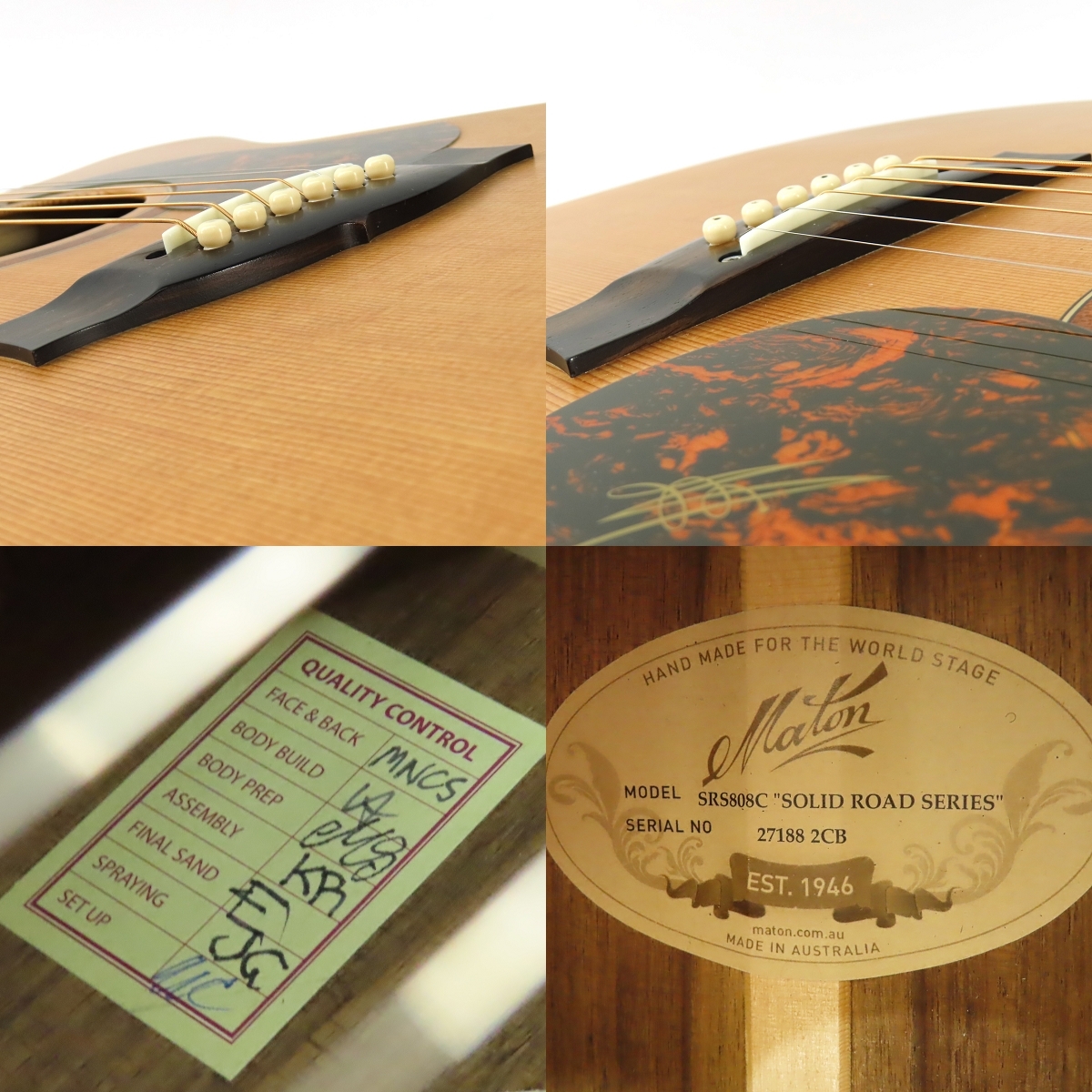 Maton メイトン EBW808C 中古 MATON EBW808C（B級特価/送料無料）【楽器検索デジマート】