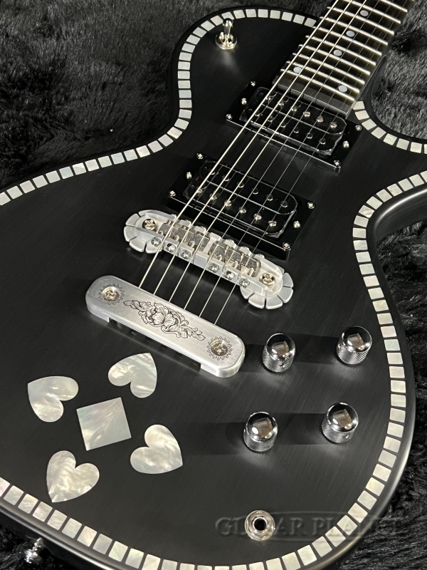 Zemaitis IFG-AC-24 Heart -Black-【3.35kg】【日本製】【金利0%対象