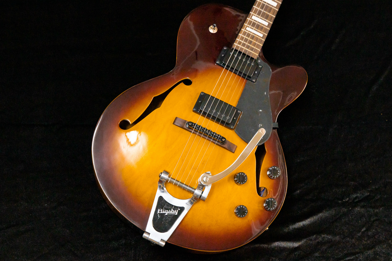 Aria Pro II Full Acoustic Guitar w/BIGSBY Tremolo【Guitar Shop