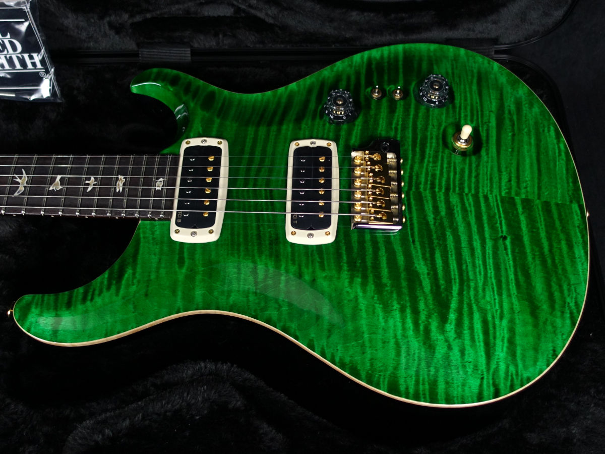 PRS Custom24 10topエレキギター グリーン PRS Custom 24 10TOP エメラルドグリーン エレキギター 楽器