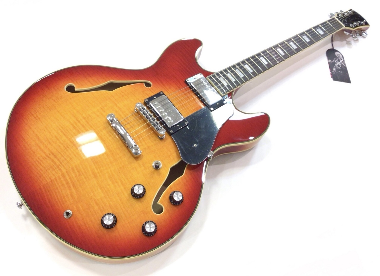 SIRE H7 Cherry Sunburst サイアー セミアコ SIREH7VMAPLE6CS-