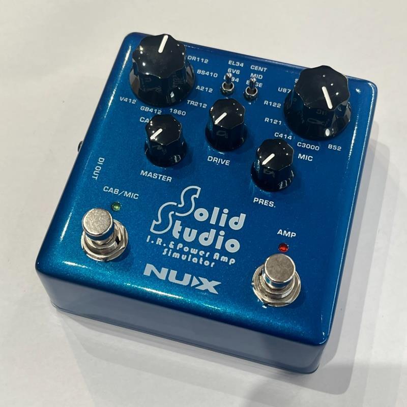 NUX Solid Studio 中古美品 nux USED 中古 Solid Studio I.R. &Power Amp Simulator（中古）【楽器