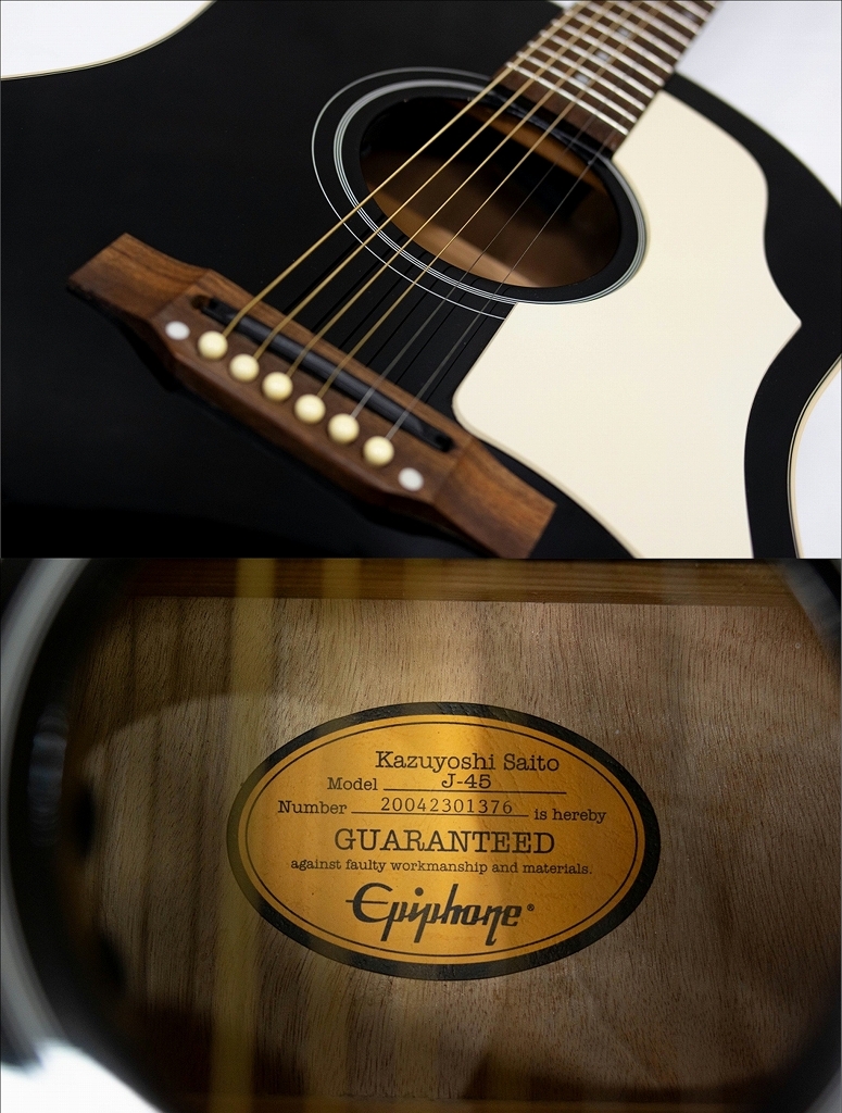 Epiphone Kazuyoshi Saito J-45（中古/送料無料）【楽器検索