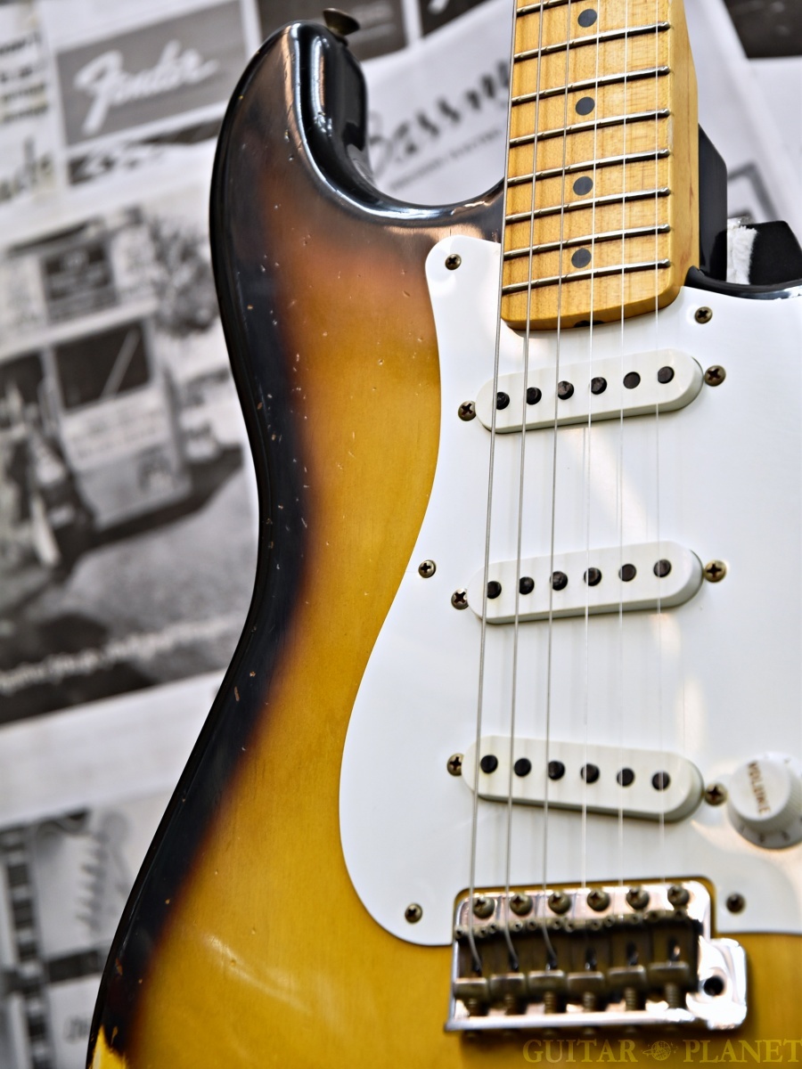 Fender Custom Shop MBS 1956 Stratocaster Relic -2 Color Sunburst ...