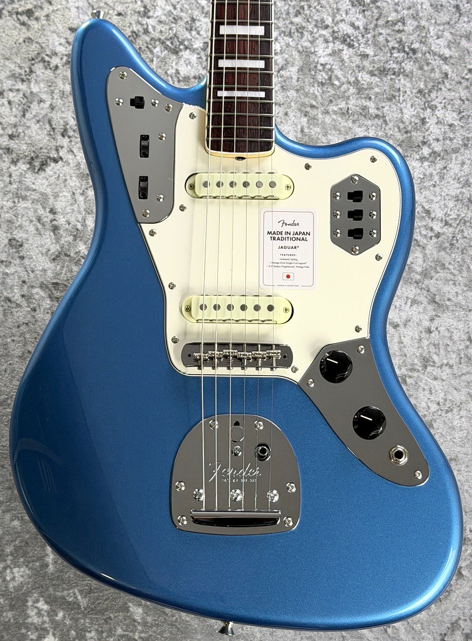 Fender Made in Japan Traditional Late 60s Jaguar -Lake Placid Blue