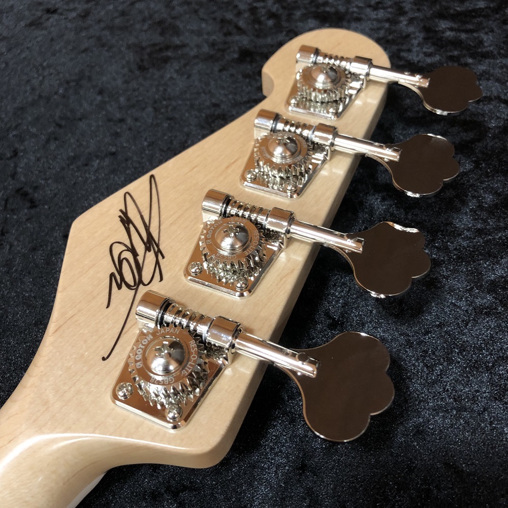 Phoenix Bomber Bass BB-4-109 Burl Maple Custom Akihito Tokunaga