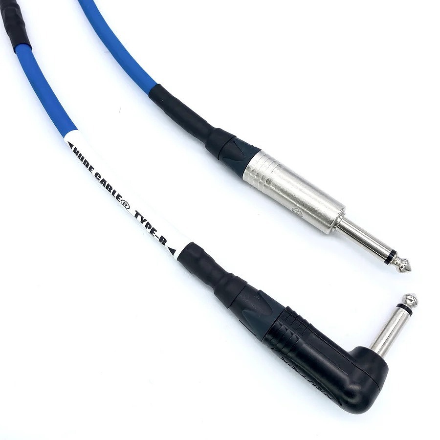 NUDE CABLE typeB SL 5m ベース用シールド The NUDE CABLE Type- B for Bass 5m L/S【店内での数回の試奏による