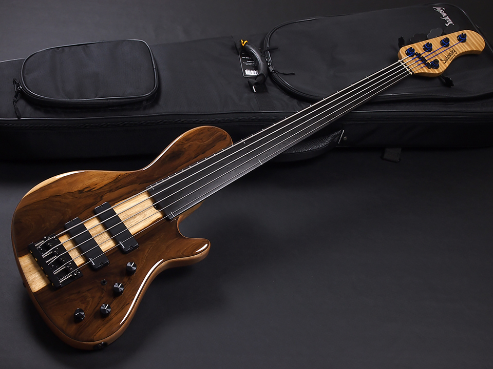 Sadowsky Custom Shop 24-Fret Single Cut Bass Fretless 5st 