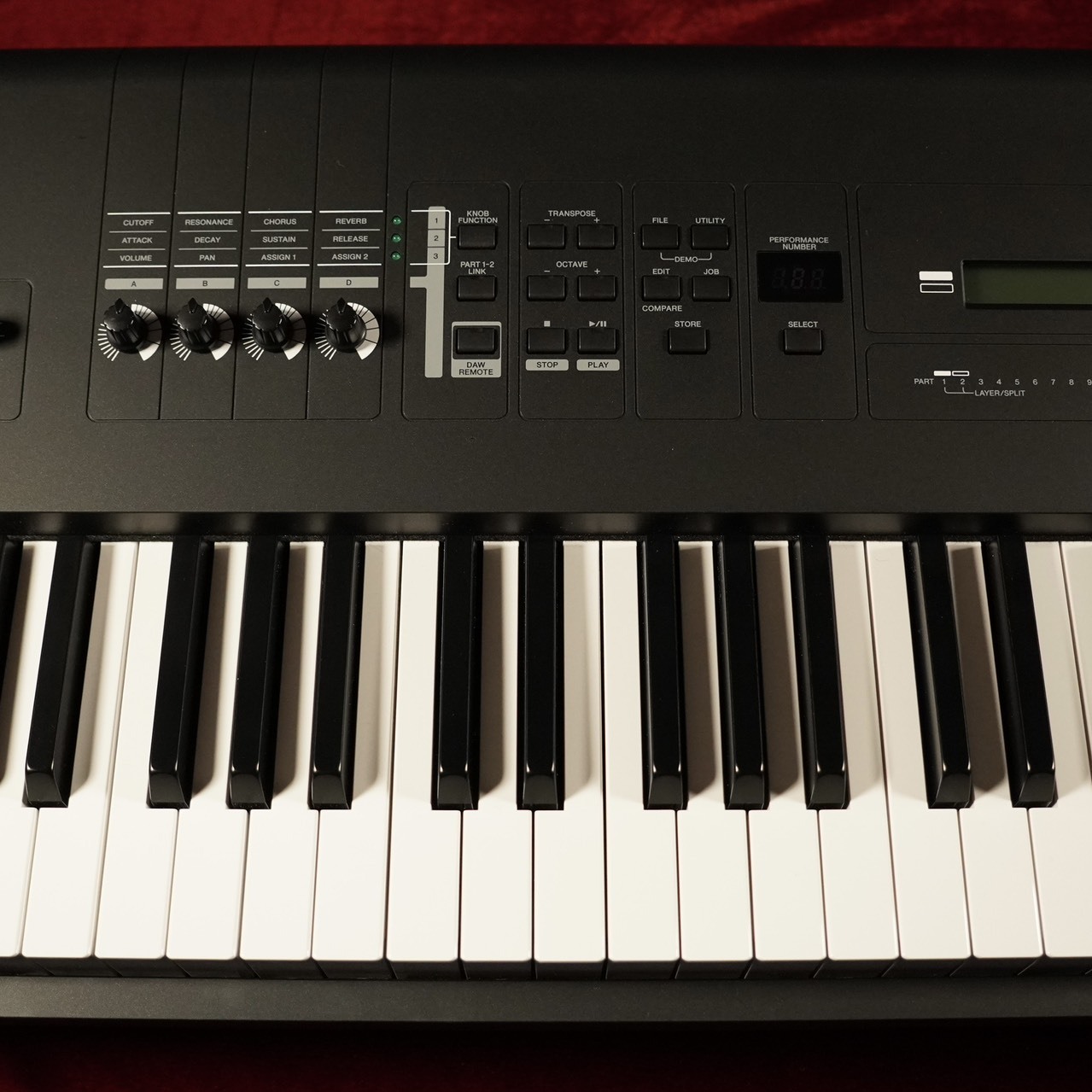YAMAHA MX88 シンセサイザー 88鍵盤（中古/送料無料）【楽器検索