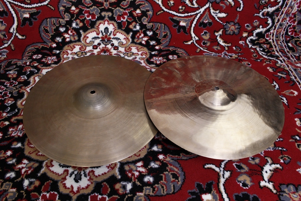 Zildjian Vintage A ハイハットペア14”（585g+1110g)（ビンテージ/送料