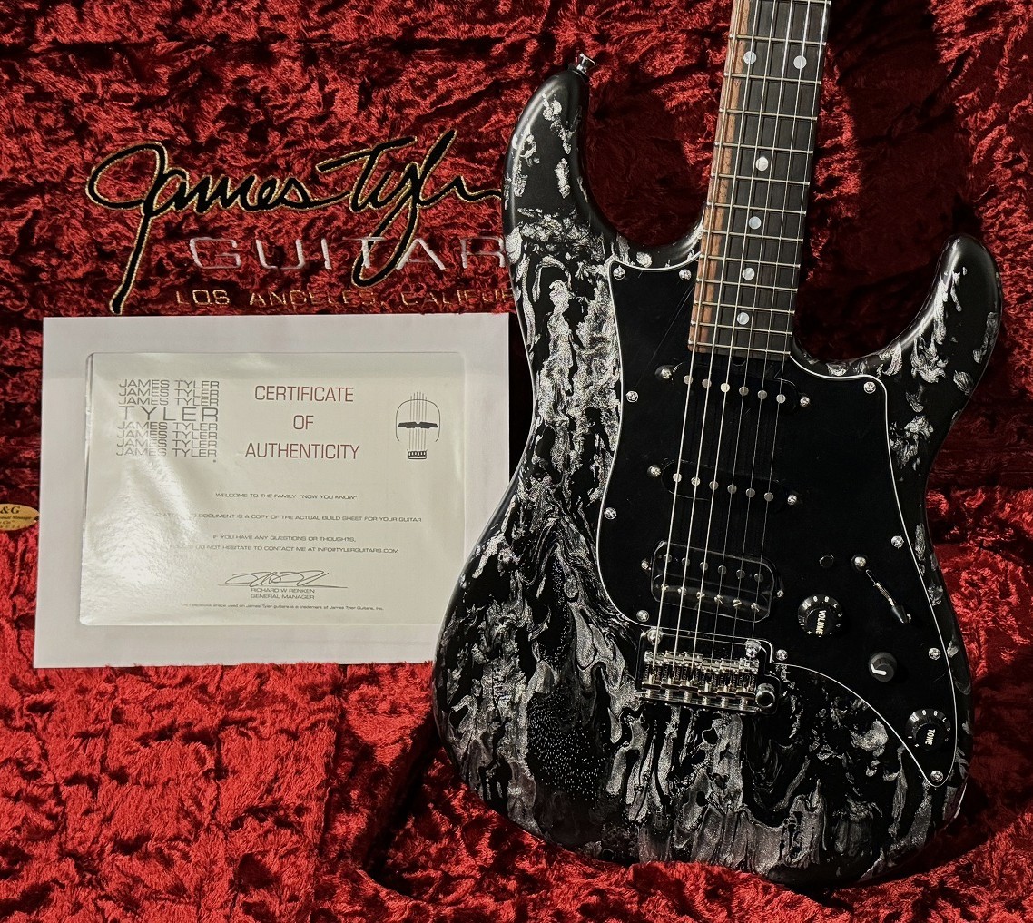James Tyler USA Studio Elite HD Black Shmear #25621【3.42kg
