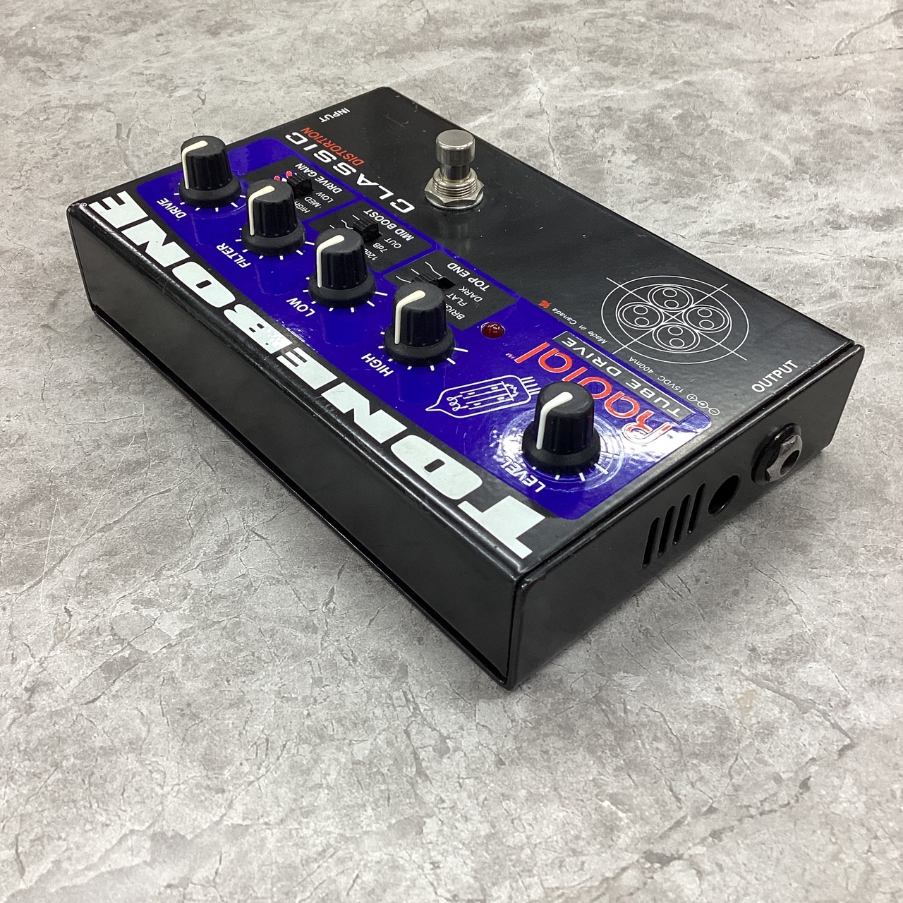 Radial TONEBONE CLASSIC 真空管搭載ディストーション ToneBone