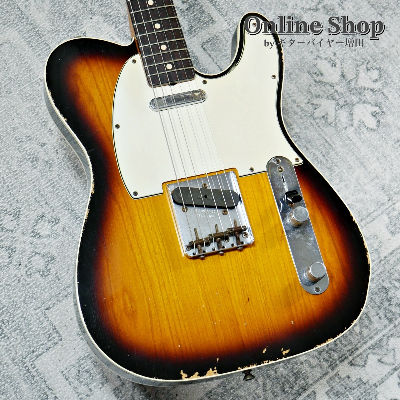 Fender Custom Shop 2012 1961 Custom Telecaster Relic Faded 3-Color