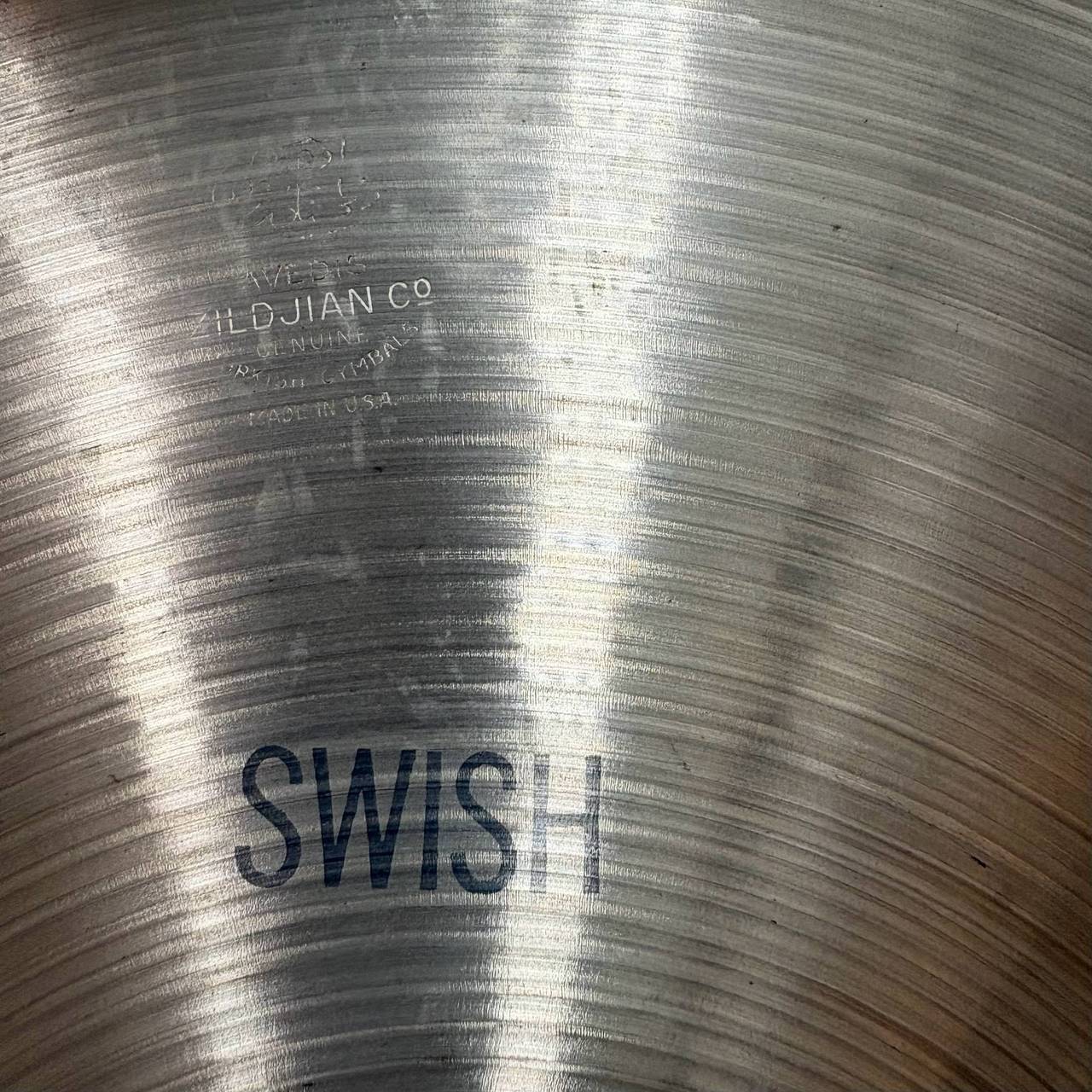 Zildjian A.Zildjian 18” Swish ”白抜きロゴ” (1,430g / リベットなし