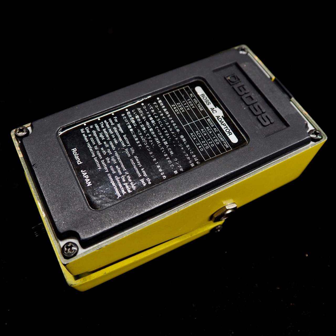 BOSS SD-1 SUPER Over Drive (JAPAN/NEC C4558C)（ビンテージ）【楽器