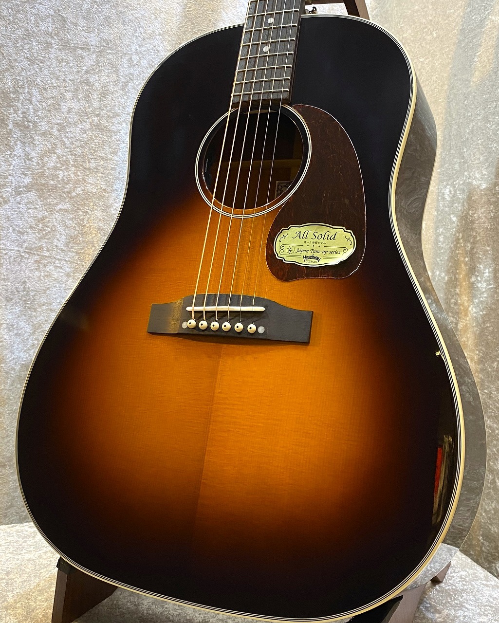 V115ASE/AGED NA ・OOOタイプ / オール単板・P.U搭載 Headway Japan Tune-up Series HD-V115ASE/AGED (NA) 【オール単