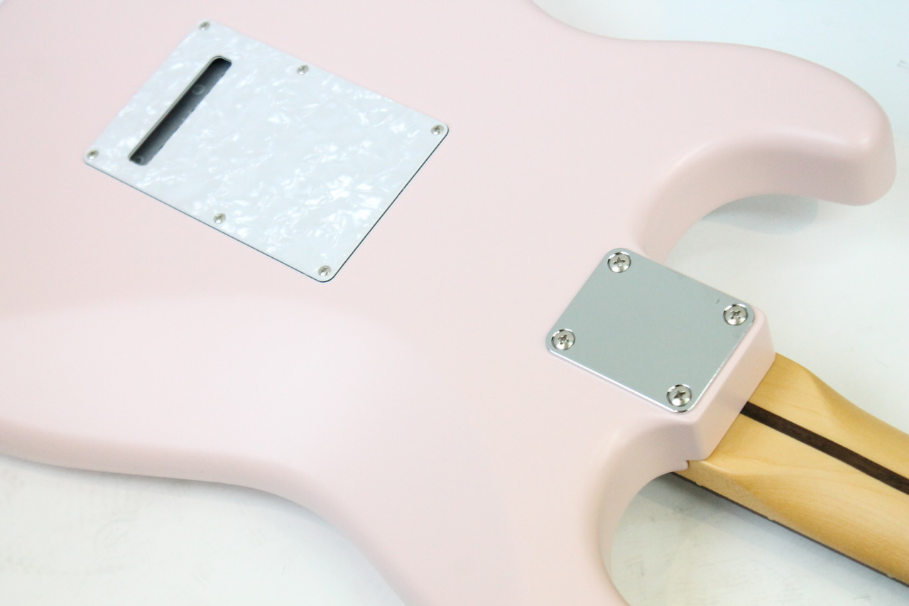Fender Made in Japan FSR Hybrid II Stratocaster / Satin Shell Pink