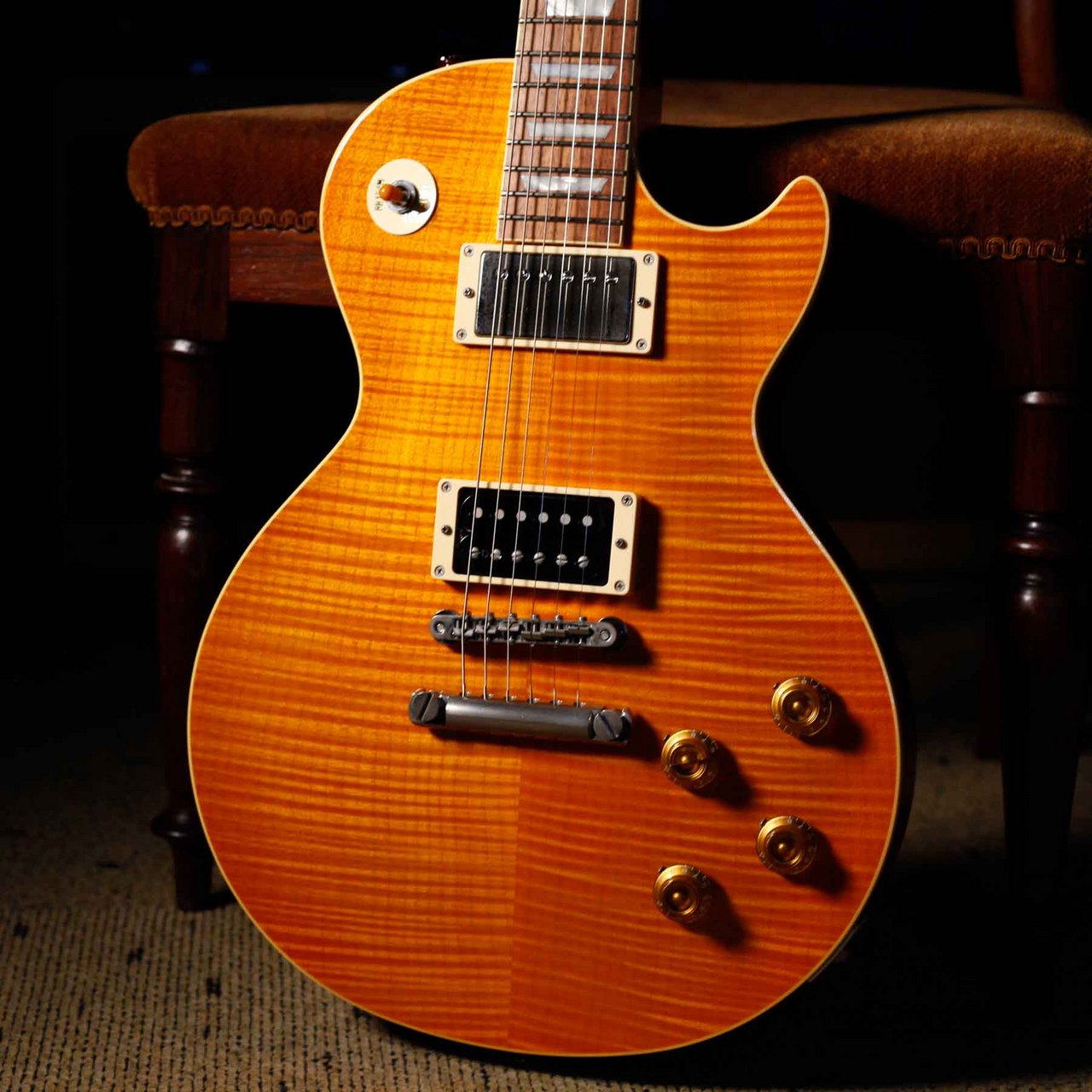 Crews Maniac Sound OS-LED Flame Maple Top 【USED】（中古）【楽器