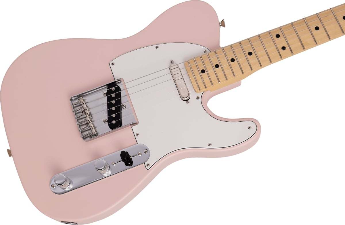【値下げ】Fender JAPAN テレキャスター pink Fender Made in Japan Junior Collection Telecaster Maple
