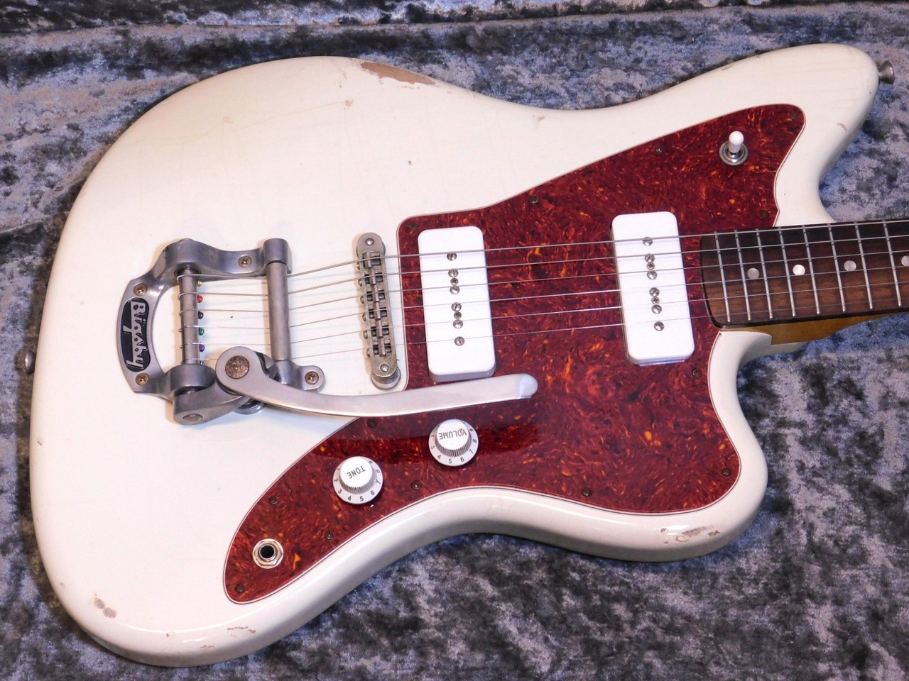 FANO Alt de Facto JM-6 P-90 Bigsby Olympic White 2016（中古