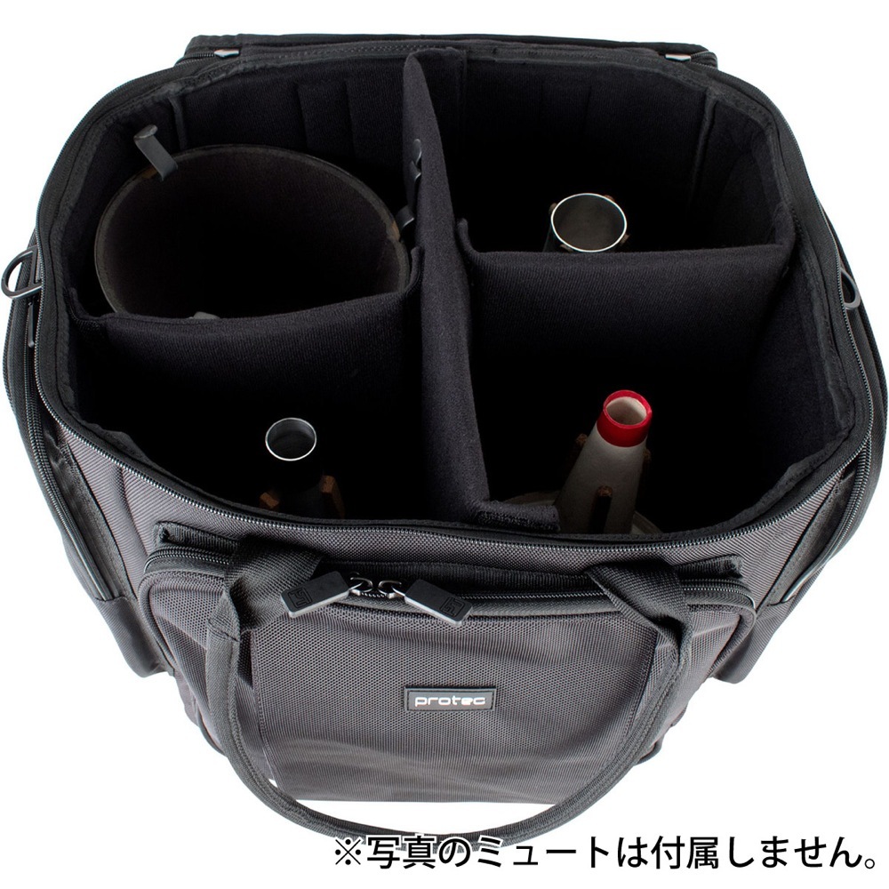 PRO TEC M406 Trombone Mute Bag Modular Walls & Mute Holder トロン