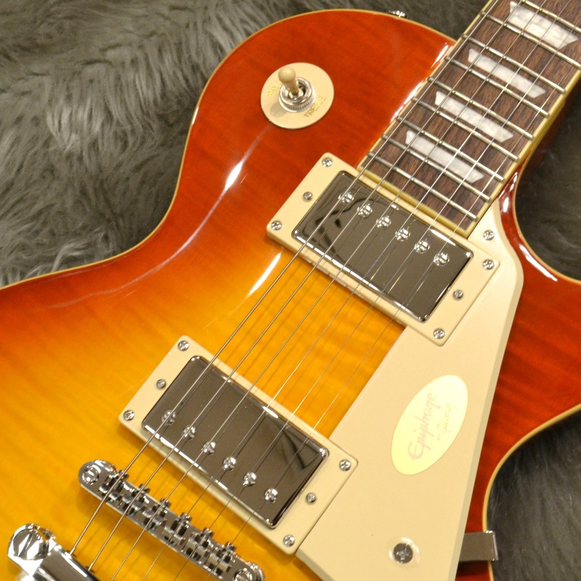 Epiphone Les Paul Standard 50s Figured Cherry Sunburst レスポール