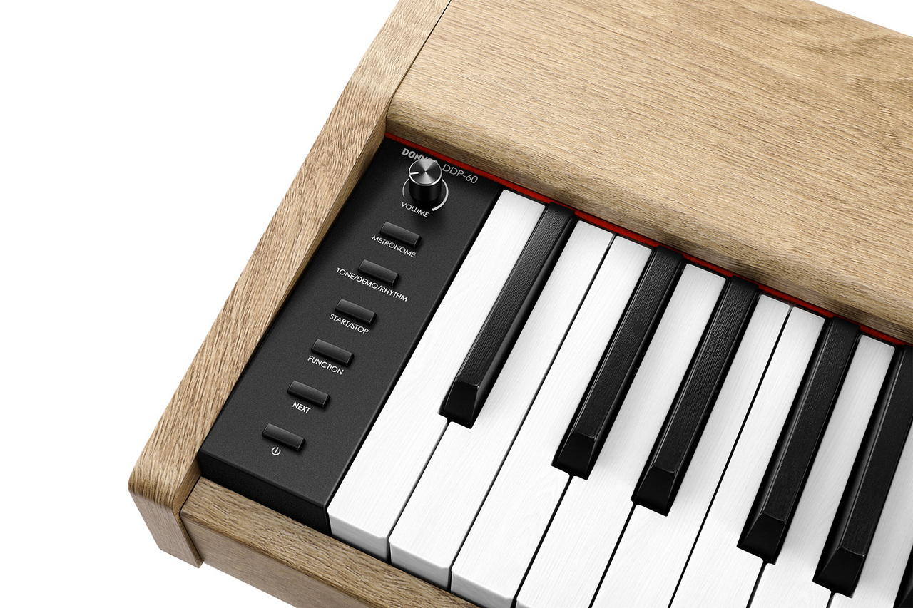 Donner DDP-60 電子ピアノ Natural／Gray インテリア セミ